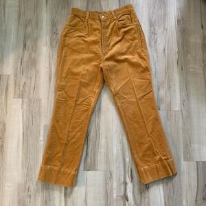 Vintage 1960s high waistedd corduroy pants sz 16
